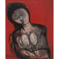 Guillermo Ceniceros, Pluralidad de intenciones, Óleo sobre tela