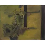 Gilberto Aceves Navarro, Untitled, Pastel, carboncillo y mixta sobre papel