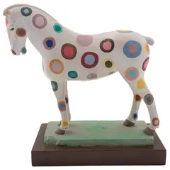 Untitled by Luis Ortiz Monasterio, Escultura en terracota policromada en base de madera, offered Sep 2023