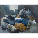 Froylan Ojeda, El descanso, 1959, Óleo sobre tela