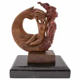 Georgina "gogy" Farías, Untitled, Escultura en bronce 4 / 15 en base de mármol