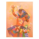 Romeo Tabuena, Mariposas, SerigrafÍa 14 / 200