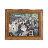 Anónimo, Reproducción de el "Baile en el Moulin de la Galette", de Pierre-Auguste Renoir, Óleo sobre tela