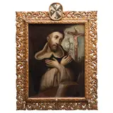 Santo Domingo, MÉXICO, SIGLO XVIII, Óleo sobre tela