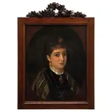 Retrato de Dama, MÉXICO, SIGLO XIX