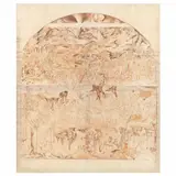 Juan O'Gormann, Anteproyecto del mural de la Biblioteca Gertrudis Bocanegra