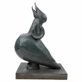 Juan Soriano, El pájaro cantando, Escultura en bronce 4 / 6