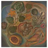 Gabriel Fernández Ledesma, Untitled, 1947, Óleo y arena sobre madera