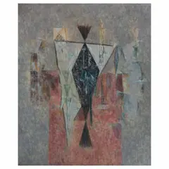 Alejandro Corujeira, Mesará, 1991, Acrílico sobre tela