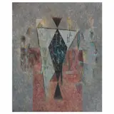 Alejandro Corujeira, Mesará, 1991, Acrílico sobre tela
