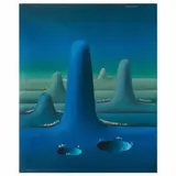Kurt Larisch, Quo Vadis - Opus 372, Q-126, Acrílico sobre tela