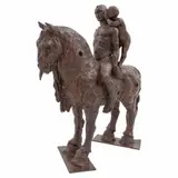 Javier Marín, Caballito con niño, 2009, Escultura en bronce 2 / 4