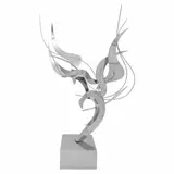Leonardo Nierman, Untitled, Escultura en acero inoxidable III / VI