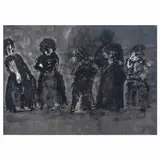 Sergio Hernández, Untitled, Tinta sobre papel