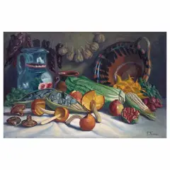 Untitled by Alfonso Tirado, Óleo sobre tela, offered Apr 2023