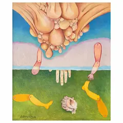 Dulce María Nuñez, Untitled, Óleo sobre tela