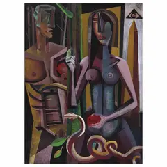 Francisco Correa, Historia antigua, 2021, Acrílico sobre tela