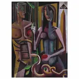 Francisco Correa, Historia antigua, 2021, Acrílico sobre tela