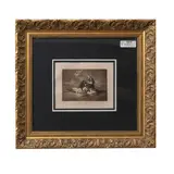 De qué sirve una taza?, de la serie Los Desastres de la Guerra by Francisco Goya, Grabado a la punta seca sin número de tiraje, edición póstuma, offered Feb 2023