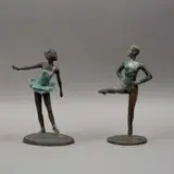 F. Camacho, LOTE DE 2 ESCULTURAS, Esculturas en bronce 38/50
