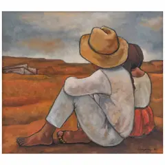 Gustavo Valenzuela, Untitled, Óleo sobre tela