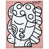 Romero Britto, Untitled, 2004, Acrílico sobre tela