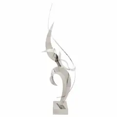 Untitled by Leonardo Nierman, Escultura en acero inoxidable I / VI, offered Feb 2023