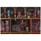 Elena Climent, Ropero colonial con objetos, Óleo sobre tela sobre madera