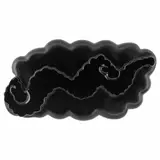 Eduardo Olbés, Nube Quetzalcóatl, Escultura en obsidiana tallada y pulida con grado espejo