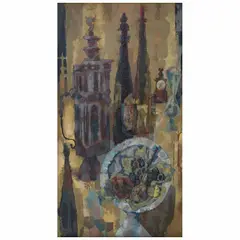 Untitled by Enrique Climent, Óleo y arena sobre tela, offered Nov 2022