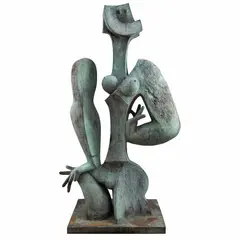 Byron Galvez, Untitled, Escultura en bronce
