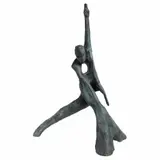 Stayin Alive, (Mantenerse vivo), de la serie COVID by Emiliano Gironella Parra, 2022, Escultura en bronce, offered Nov 2022