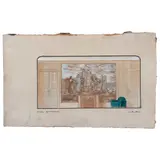 Ángel Zárraga, Estudio para el fresco Sociedad de minas de París