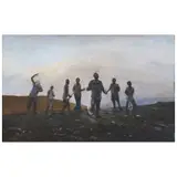 Eric Pérez, Los maloras, 2005, Óleo sobre tela