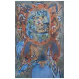 Sergio Hernández, Niña con tatuajes, 1999, Óleo sobre tela