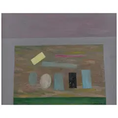Waldemar Sjölander, Mesa verde, 1984, Óleo sobre tela