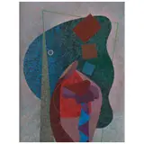 José Luis Serrano, Homenaje a Kandinsky, Óleo y mixta sobre fibra de vidrio