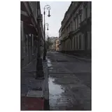 Víctor Hugo Jácome, Calle Filomeno Mata, Óleo sobre tela