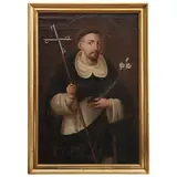 Santo Domingo de Guzmán, MÉXICO, SIGLO XVIII, Óleo sobre tela