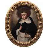San Vicente Ferrer, SIGLO XVIII, Óleo sobre tela