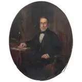 Retrato de Caballero, SIGLO XIX