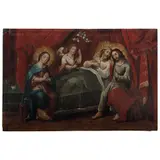 Tránsito de San José, MÉXICO, PRINCIPIOS DEL SIGLO XIX, Óleo sobre tela