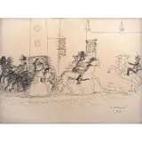 Juan Soriano, Untitled, Tinta sobre papel