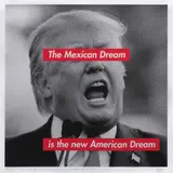 Olmo Ríos, The Mexican dream. Donald Trump, Serigrafía A / P
