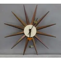 For Howard Miller Spike Clock by George Nelson, sold Sep 2016