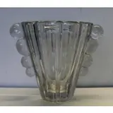 Daum, Large Art Deco Glass Vase