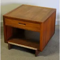 One Drawer End Table by Frank Lloyd Wright, sold May 2016