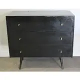 Paul McCobb, Midcentury Black Lacquered Chest