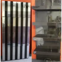 Paul Evans, Midcentury Chrome and Black Lacquer