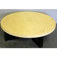 ? Cork Top Coffee Table Signed John by Paul Frankl, sold Dec 2012